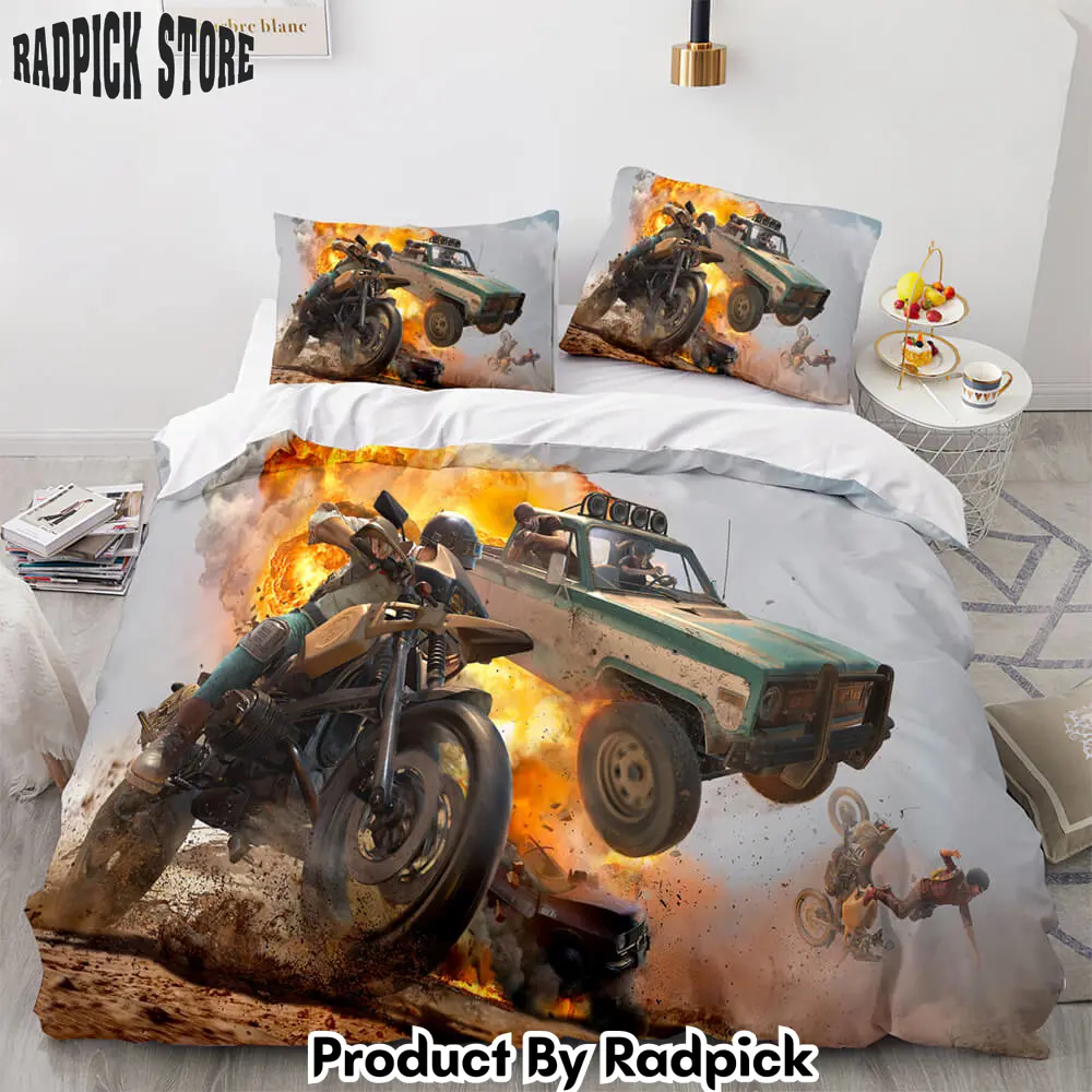 Player unknowns battlegrounds cosplay bedding sets duvet covers sheets  rp0421515